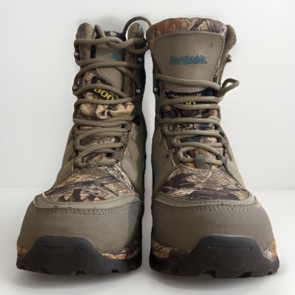 Northside Woodbury 800 Hunting Boot Womens Size 7 Brown Daybreak Camo Thinsulate - Picture 2 of 8